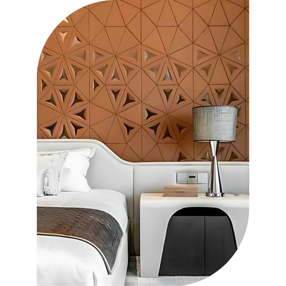 PD- 3242 - PREMIUM - 18 MM  HDHMR MDF PANEL -  ( 8 FT X 4FT  ) - MDF 3D BOARD