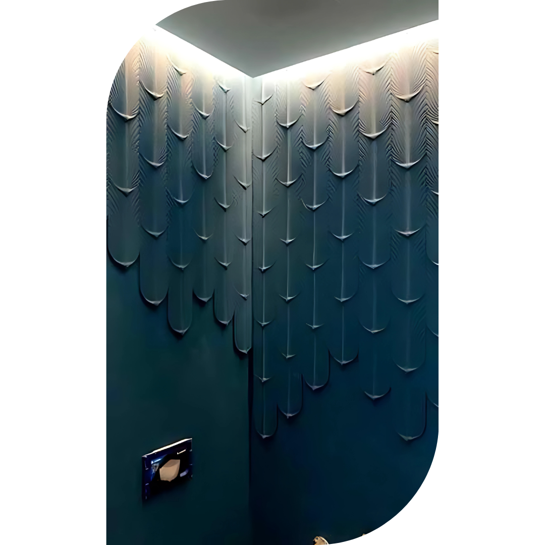 PD- 3245 - 18 MM  HDHMR MDF PANEL -  ( 8 FT X 4FT  ) - MDF 3D BOARD