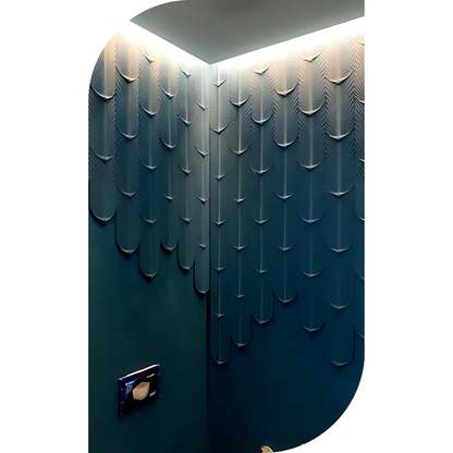 PD- 3245 - 18 MM  HDHMR MDF PANEL -  ( 8 FT X 4FT  ) - MDF 3D BOARD