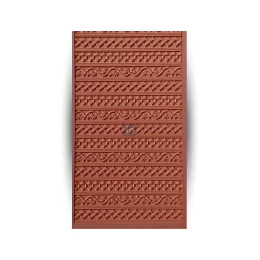 PD- 3251 - 18 MM  HDHMR MDF PANEL -  ( 8 FT X 4FT  ) - MDF 3D BOARD