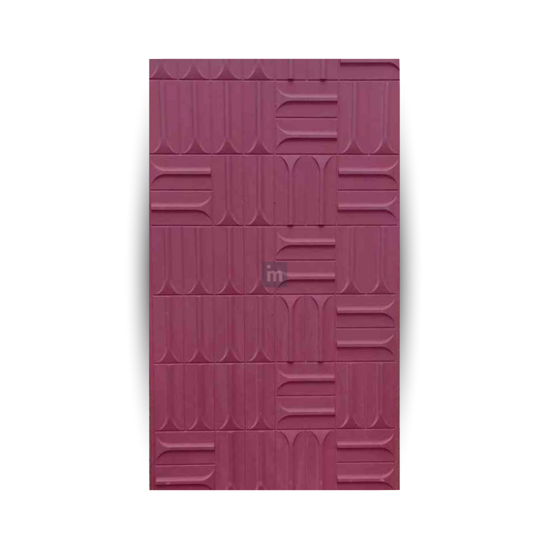 PD- 3258 - 18 MM  HDHMR MDF PANEL -  ( 8 FT X 4FT  ) - MDF 3D BOARD