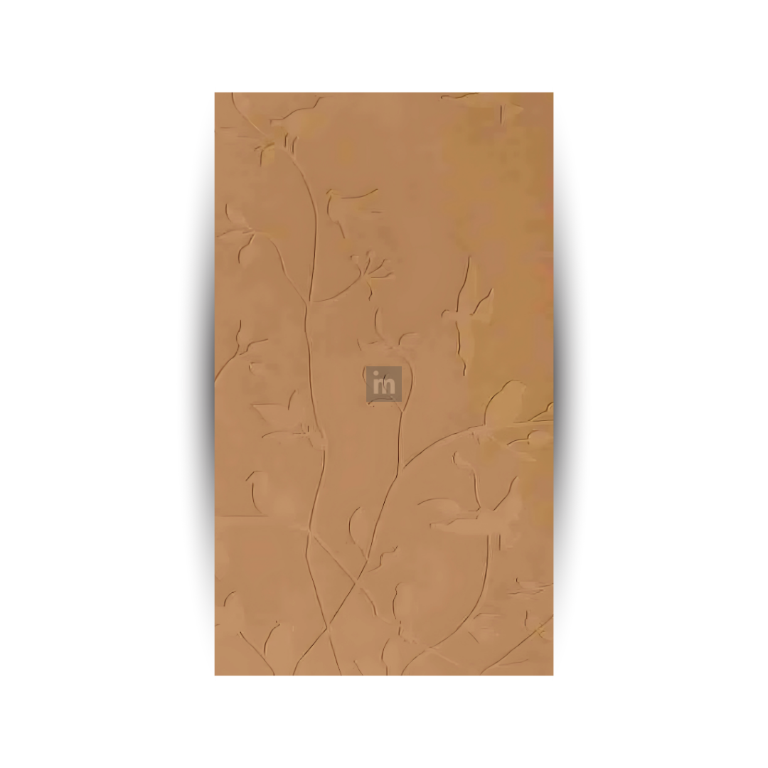 PD- 521 - HDHMR MDF PANEL -  ( 5 MM - 8 FT X 4FT ) - MDF WAVE BOARD