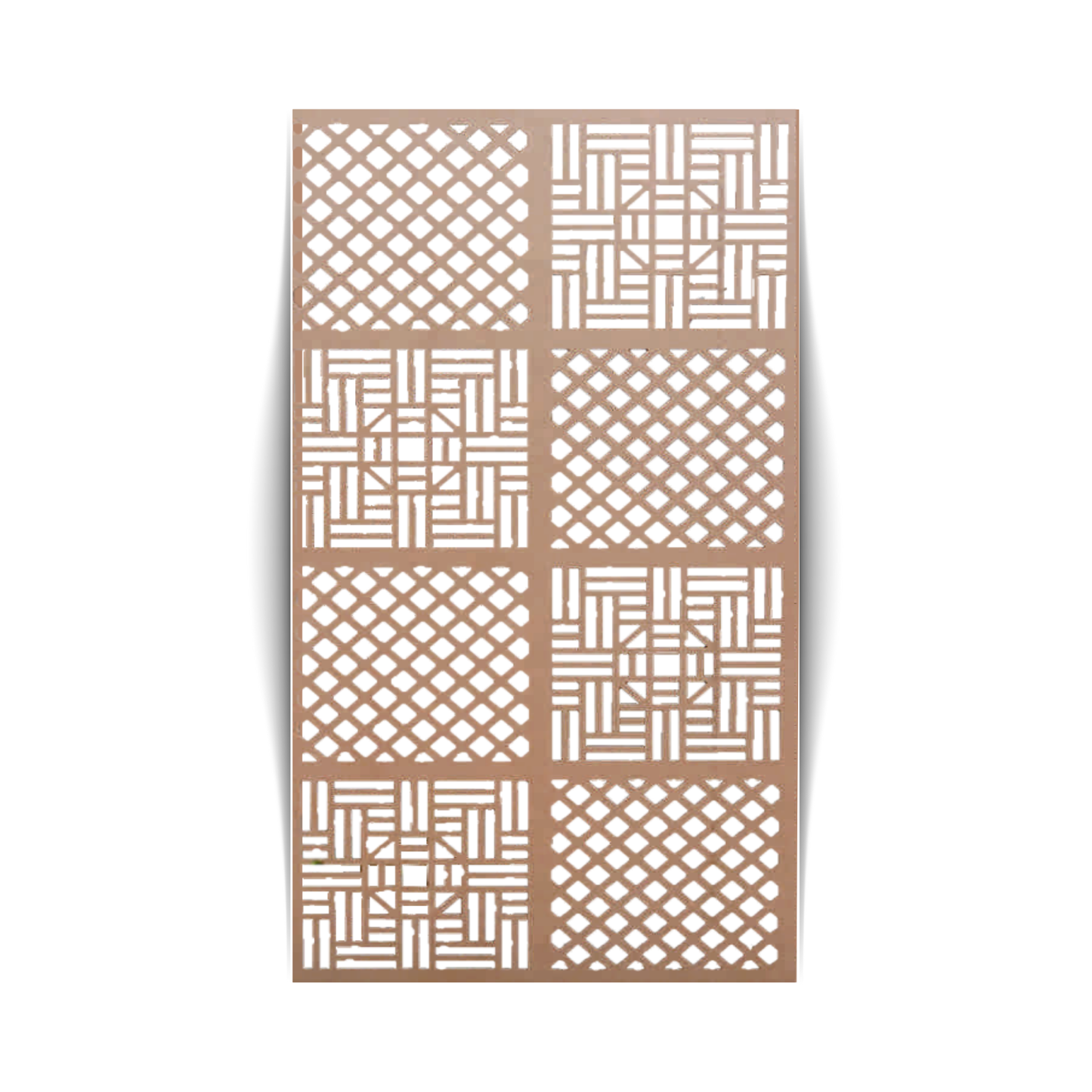 PD- 7009 - HDHMR MDF PANEL -  ( 8MM - 8 FT X 4FT ) - MDF GRILL BOARD