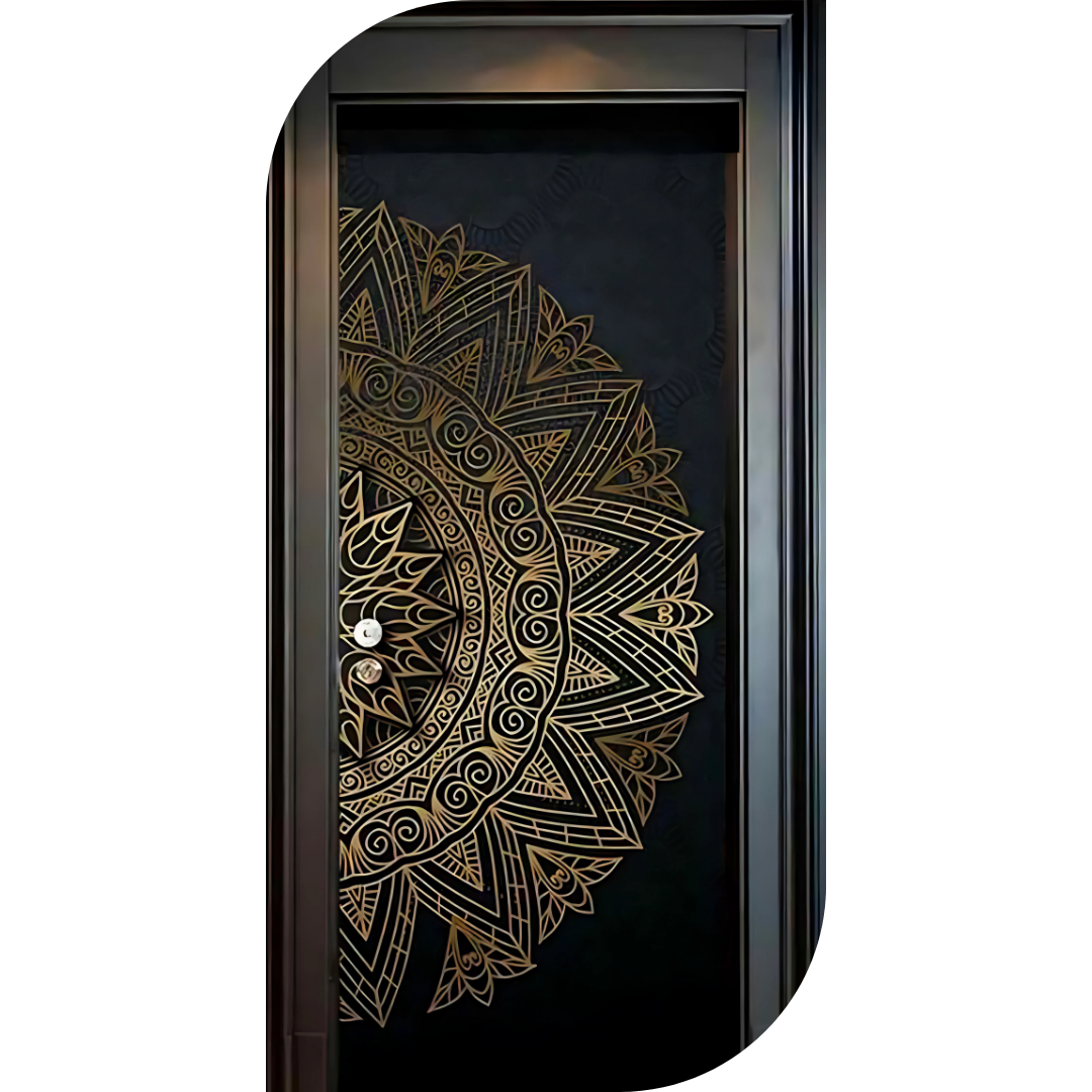 PD- 8007- HDHMR MDF PANEL -  ( CUSTOM SIZE ) - MDF DOOR DESIGN