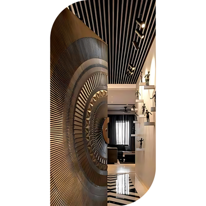 PD- 8007- HDHMR MDF PANEL -  ( CUSTOM SIZE ) - MDF DOOR DESIGN