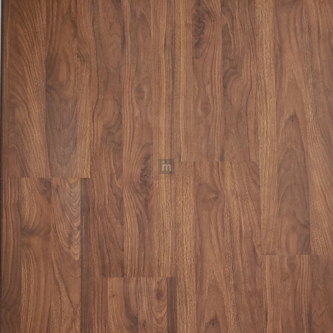 201 - PURE WALNUT - 1190MM X 181MM X 8MM - CORAL SERIES - LAMINATE WOODEN FLOORING