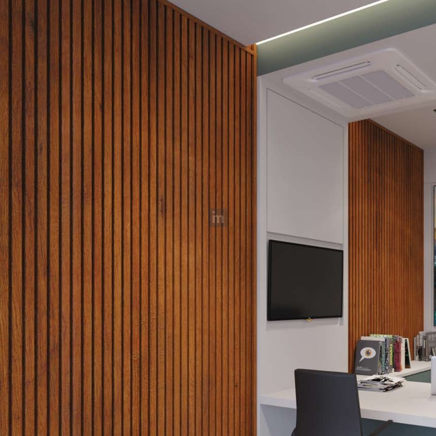 LOUVERS PANELS / 265MM  X 3060MM / INTERNAL CEILINGS AND WALLS / EXTERNAL CEILINGS / PARE INNOV+ / SOFFIT PANELS