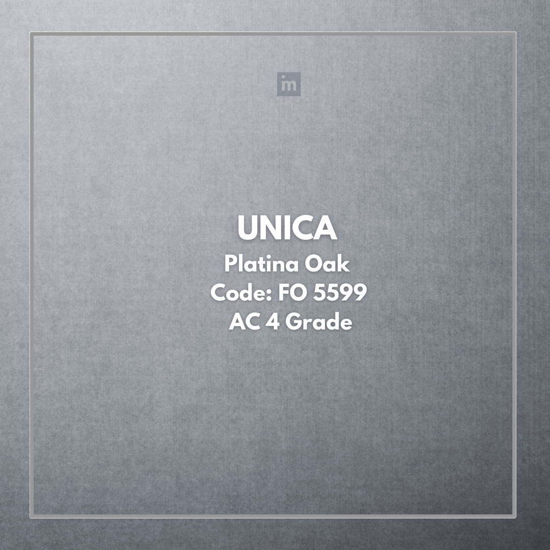 FO 5599 - PLATINA OAK - UNICA CLASS 32 - AC4 1216MM X 196MM X 8MM - OIL MATT - FLOORWALK  - LAMINATE WOODEN FLOORING