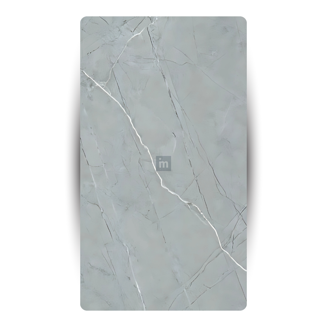 QS - 6502 GREY CASPIO / QUARY STONE / DECORATIVE LAMINATE / THINK LUXURY  - 1MM - 8FT x 4FT