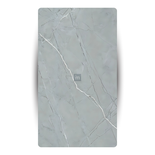 QS - 6502 GREY CASPIO / QUARY STONE / DECORATIVE LAMINATE / THINK LUXURY  - 1MM - 8FT x 4FT