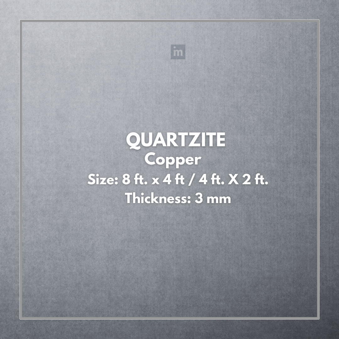 QUARTZITE COPPER - STONE VENEER