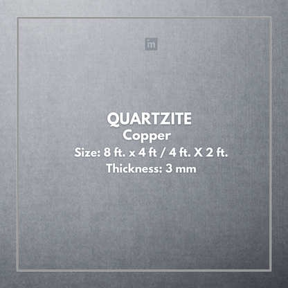 QUARTZITE COPPER - STONE VENEER
