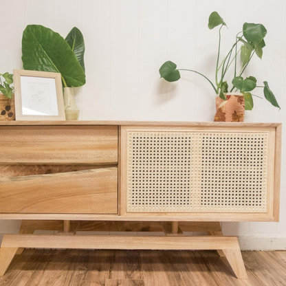 STAR NATURAL LIGHT - 8001 - 60 CM WIDTH X 1500 CM LENGTH X 100 SQF. - CANE WEBBING