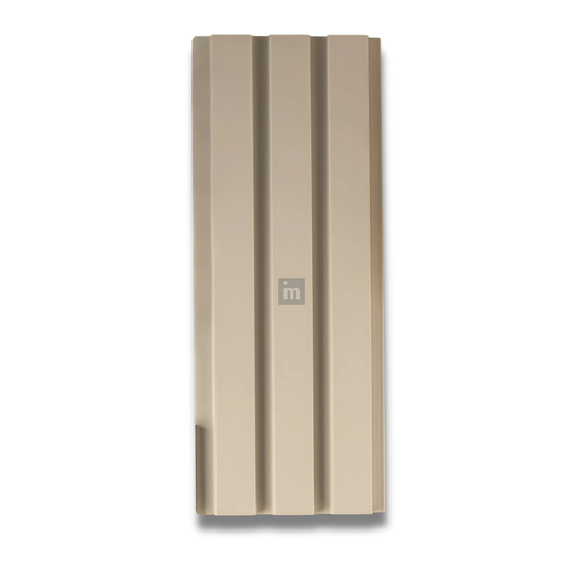 RC 1004 / LOUVERS / FLUTED PANELS / 120 MM x 2900 MM x 18 MM / PREMIUM HDF SLATS