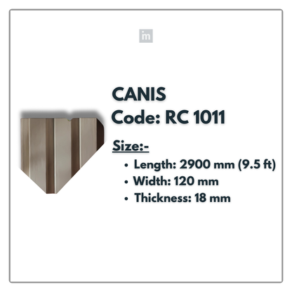 RC 1011 / LOUVERS / FLUTED PANELS / 120 MM x 2900 MM x 18 MM / PREMIUM HDF SLATS