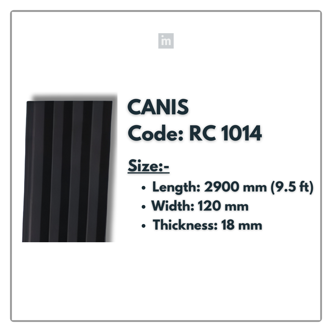RC 1014 / LOUVERS / FLUTED PANELS / 120 MM x 2900 MM x 18 MM / PREMIUM HDF SLATS