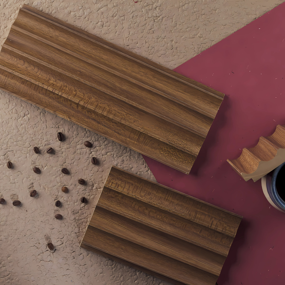 RC 1019 / LOUVERS / FLUTED PANELS / 120 MM x 2900 MM x 18 MM / PREMIUM HDF SLATS