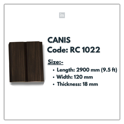 RC 1022 / LOUVERS / FLUTED PANELS / 120 MM x 2900 MM x 18 MM / PREMIUM HDF SLATS