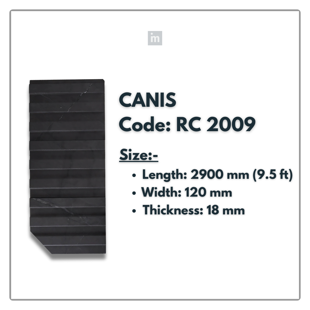 RC 2009 / LOUVERS / FLUTED PANELS / 120 MM x 2900 MM x 18 MM / PREMIUM HDF SLATS