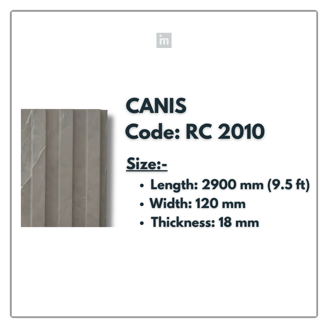 RC 2010 / LOUVERS / FLUTED PANELS / 120 MM x 2900 MM x 18 MM / PREMIUM HDF SLATS