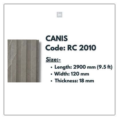 RC 2010 / LOUVERS / FLUTED PANELS / 120 MM x 2900 MM x 18 MM / PREMIUM HDF SLATS