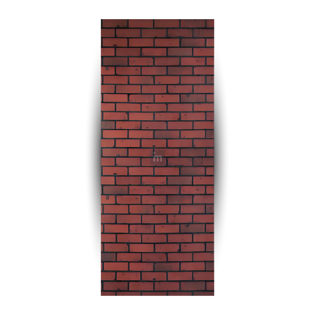 RED BRICK / 8 FT x 4 FT / MDF PANEL / GLO DECOR