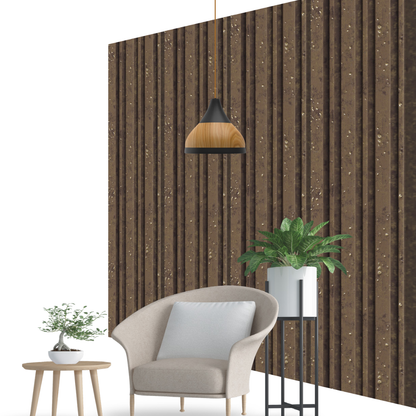 RG 500 / RANG LOUVERS / GROOVE SEAMLESS PLANKS / 9 FT x 5 INCHES x 12MM