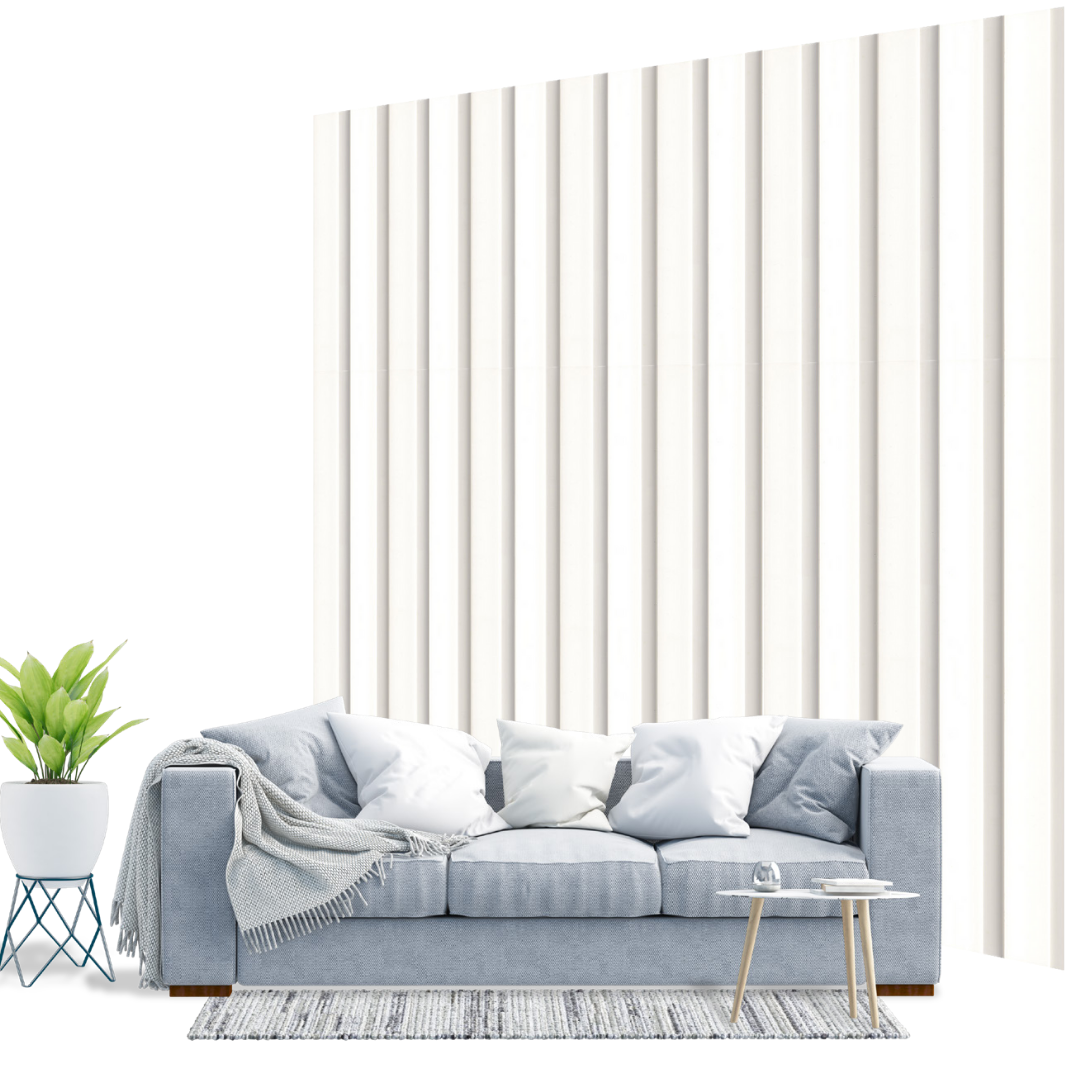 RG 543 / RANG LOUVERS / GROOVE SEAMLESS PLANKS / 9 FT x 5 INCHES x 12MM