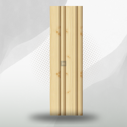 RG 551 / RANG LOUVERS / GROOVE SEAMLESS PLANKS / 9 FT x 5 INCHES x 12MM