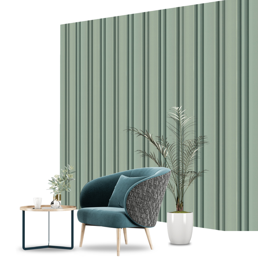 RG 554 / RANG LOUVERS / GROOVE SEAMLESS PLANKS / 9 FT x 5 INCHES x 12MM