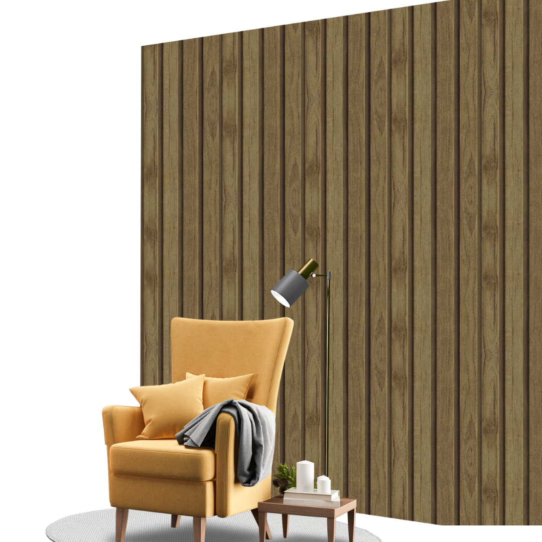 RG 571 / RANG LOUVERS / GROOVE SEAMLESS PLANKS / 9 FT x 5 INCHES x 12MM