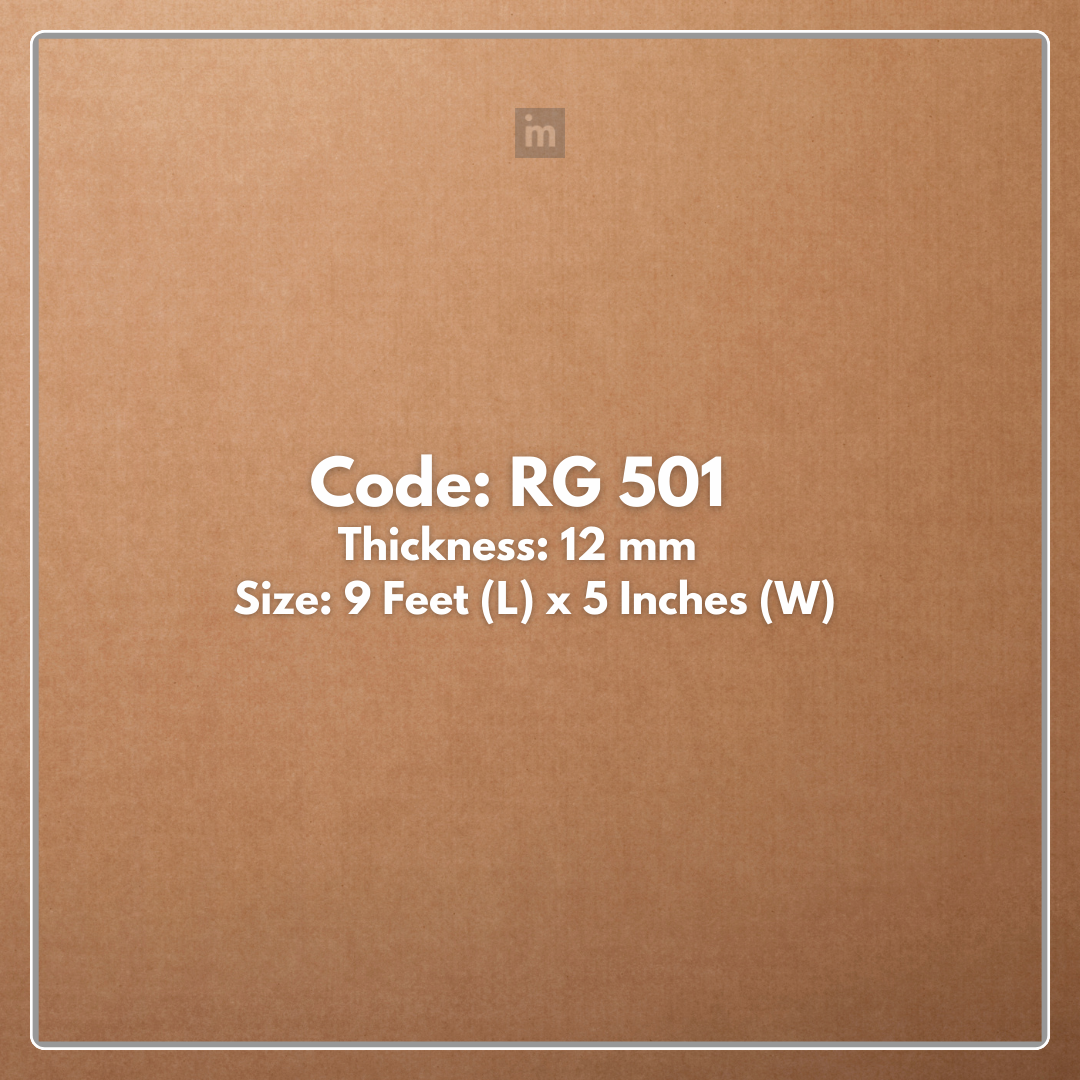 RG 501 / RANG LOUVERS / GROOVE SEAMLESS PLANKS / 9 FT x 5 INCHES x 12MM