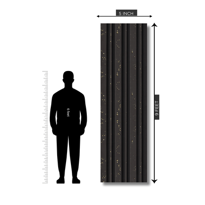 RG 504 / RANG LOUVERS / GROOVE SEAMLESS PLANKS / 9 FT x 5 INCHES x 12MM