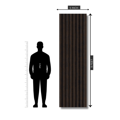 RG 521 / RANG LOUVERS / GROOVE SEAMLESS PLANKS / 9 FT x 5 INCHES x 12MM