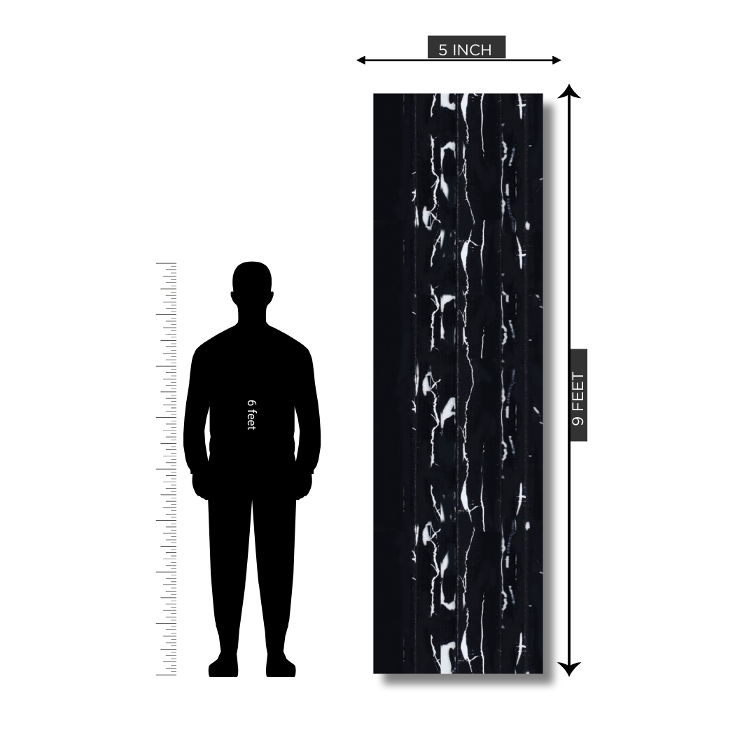 RG 540 / RANG LOUVERS / GROOVE SEAMLESS PLANKS / 9 FT x 5 INCHES x 12MM