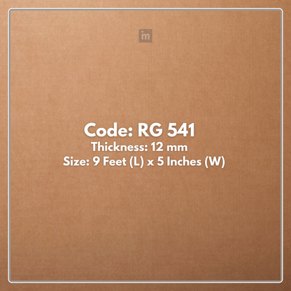 RG 541 / RANG LOUVERS / GROOVE SEAMLESS PLANKS / 9 FT x 5 INCHES x 12MM