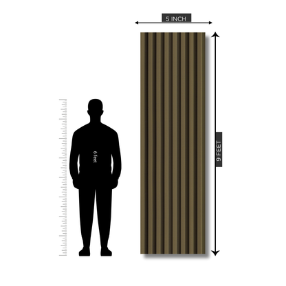 RG 586 / RANG LOUVERS / GROOVE SEAMLESS PLANKS / 9 FT x 5 INCHES x 12MM