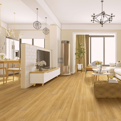 8804 - RICH CARAMEL WALNUT - 1845MM X 196MM X 10MM - IMMENSO - WOOD FLOORS - HYBRID LAMINATE FLOORING
