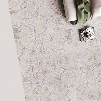 AC: HF001027- RIO CREMA DUNE - STONE - MOROCCAN COLLECTION - 8.86INCH X 36INCH X 4MM - CLICK N LOCK TILES - WELSPUN FLOORING