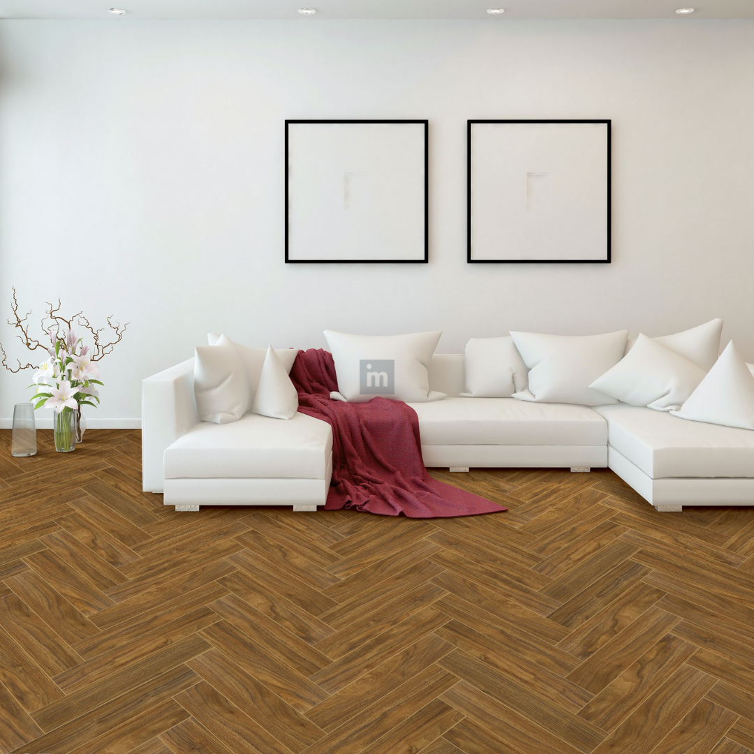 1183 - SAVANNA - AC5 470MM X 95MM X 8MM - HERRINGBONE REVIVE COLLECTION - LAMINATE FLOORING
