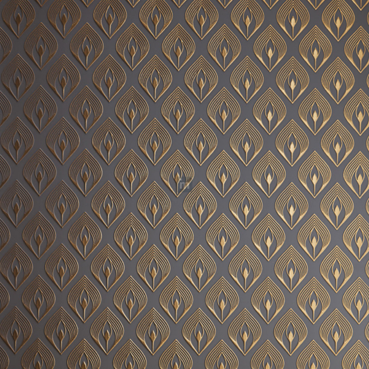 SG 67 - 8FT X 600MM X 4MM - CHARCO CHARM - DECORATIVE CHARCOAL PANELS