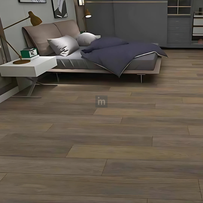 P 2233 - SHALLOW TEXTURE  - SPC PLANK FLOORING - 1220MM X 180MM X 0.3/5 + 1MM  - STUPA - SPC COLLECTION - FLOORING