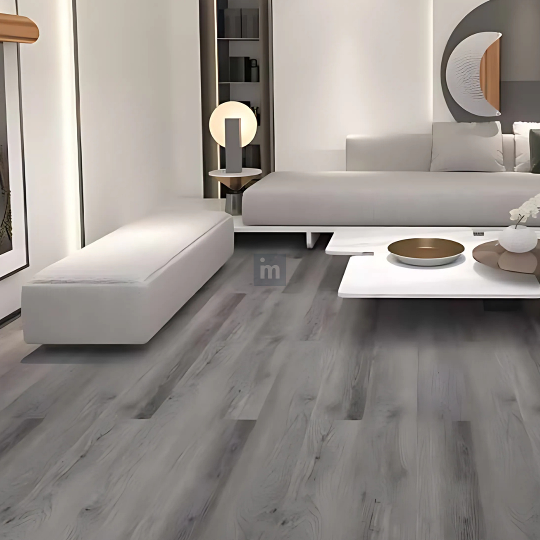 P 2277 - SHALLOW TEXTURE  - SPC PLANK FLOORING - 1220MM X 180MM X 0.3/5 + 1MM  - STUPA - SPC COLLECTION - FLOORING