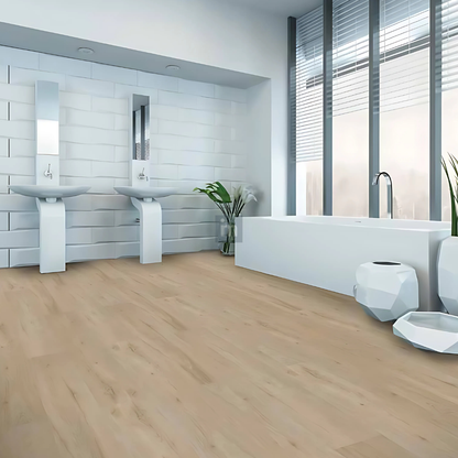 P 2288 - HANDSCRAPED TEXTURE  - SPC PLANK FLOORING - 1220MM X 180MM X 0.3/5 + 1MM  - STUPA - SPC COLLECTION - FLOORING