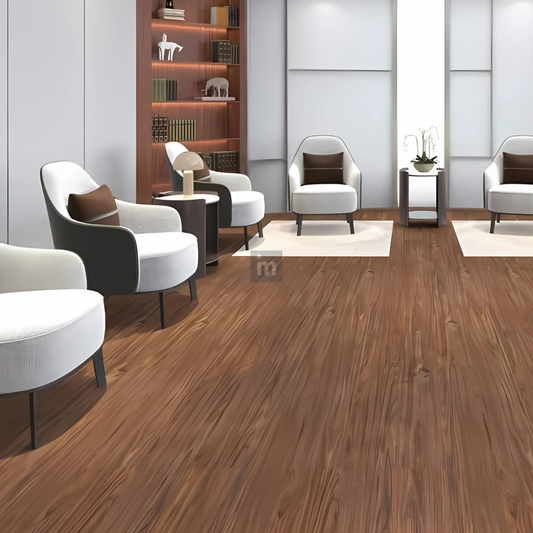 P 2299 - WOOD TEXTURE  (DEEP) - SPC PLANK FLOORING - 1220MM X 180MM X 0.3/5 + 1MM  - STUPA - SPC COLLECTION - FLOORING