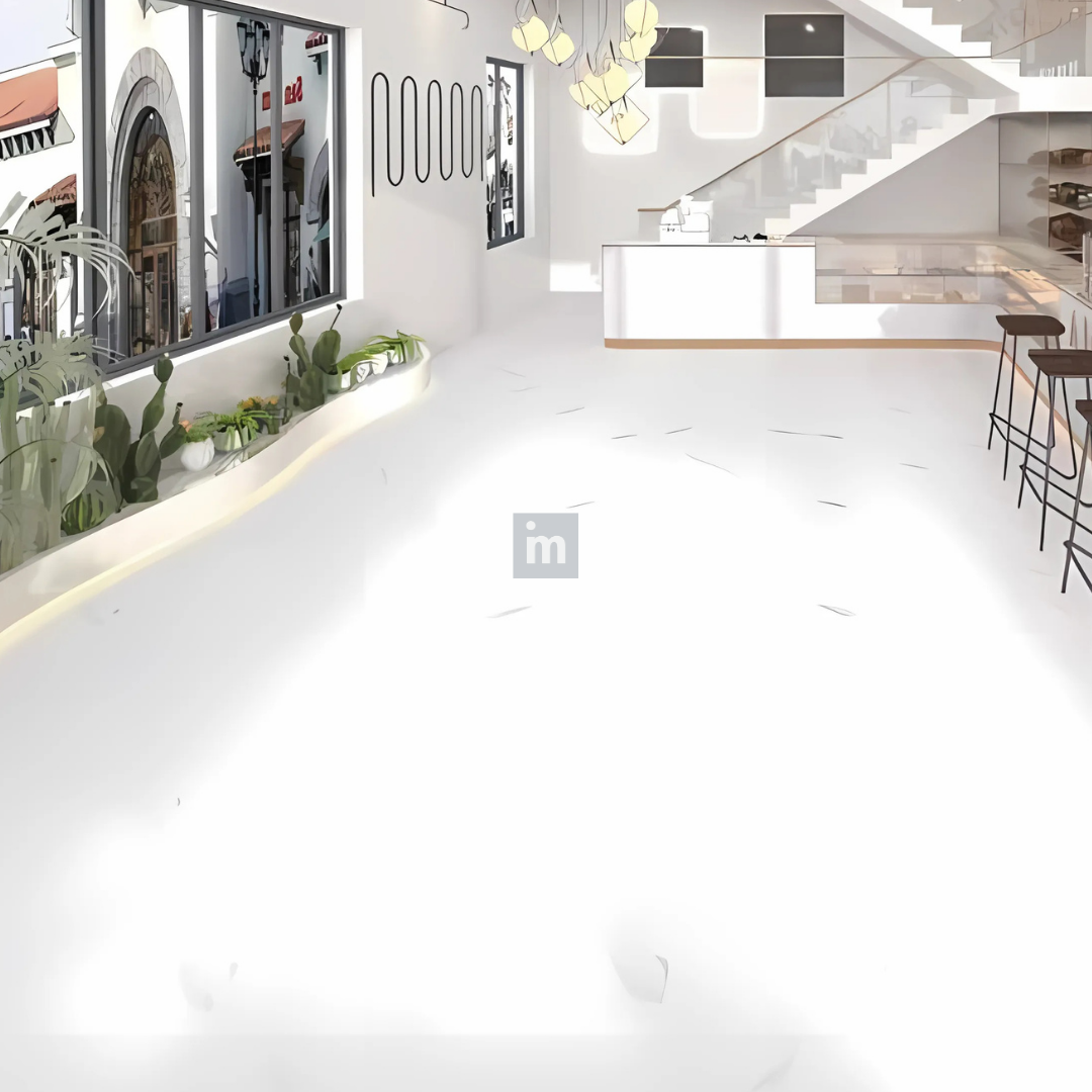 P 4433 - FLAT - SPC TILE FLOORING - 620MM X 310MM X 0.3/5 + 1MM  - STUPA - SPC COLLECTION - FLOORING