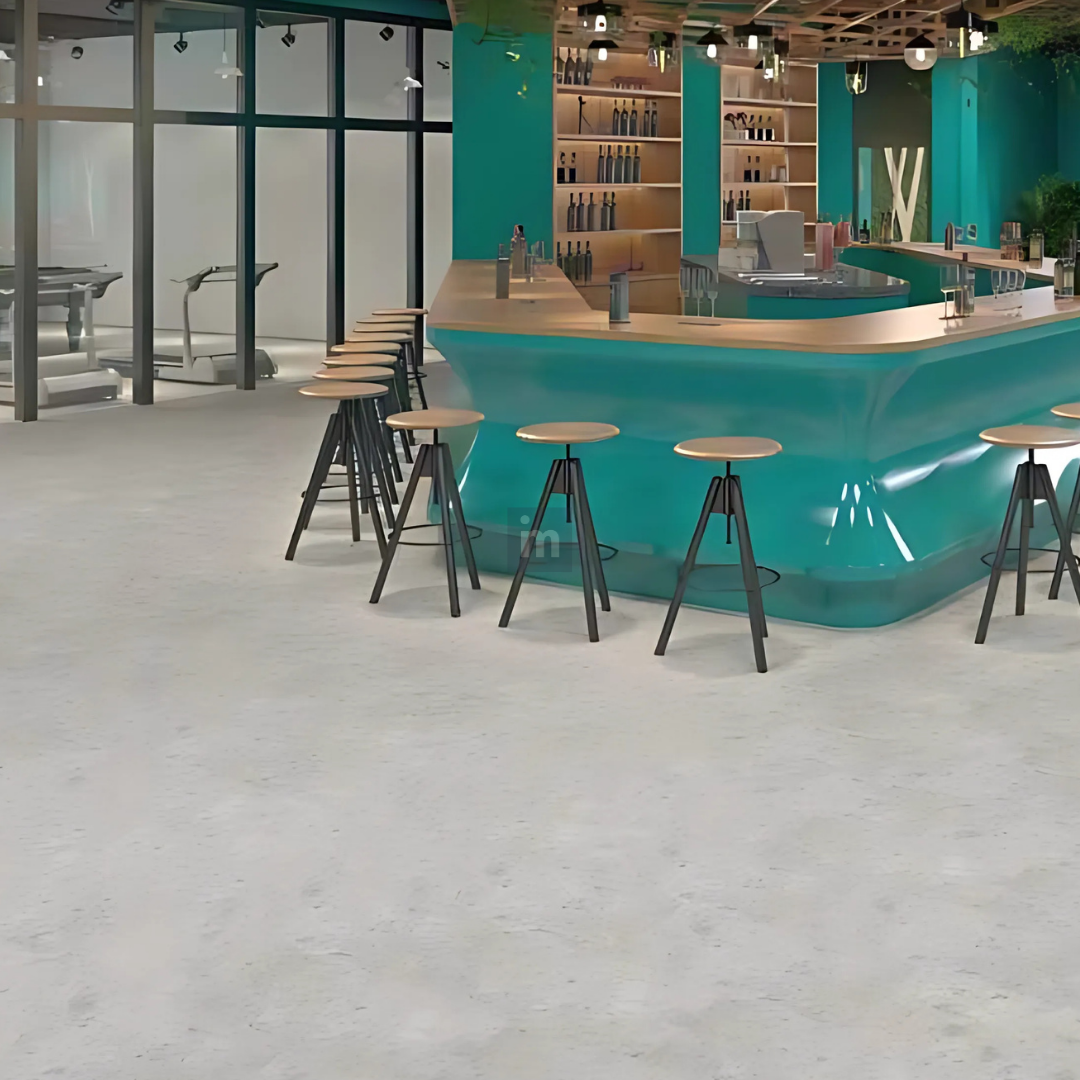 P 4444 - FLAT - SPC TILE FLOORING - 620MM X 310MM X 0.3/5 + 1MM  - STUPA - SPC COLLECTION - FLOORING