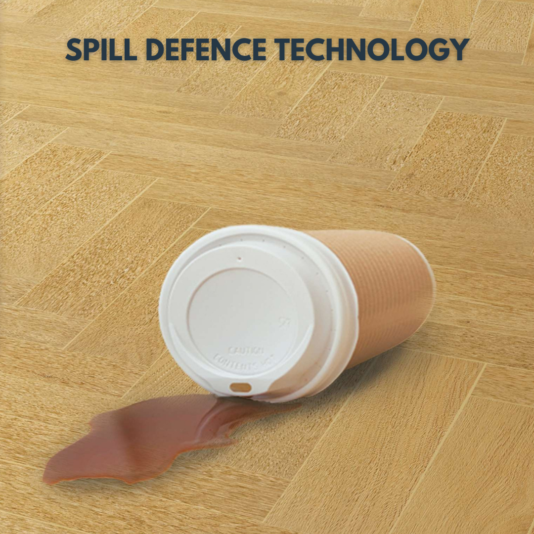 1952 - SPARTAN OAK - AC5 470MM X 95MM X 8MM - MARVEL - SPILL DEFENCE TECHNOLOGY - HERRINGBONE - LAMINATE FLOORING