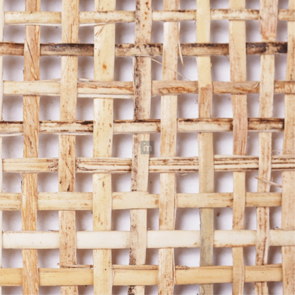 SQUARE NATURAL BROWN - 8005 - 60 CM WIDTH X 1500 CM LENGTH X 100 SQF. - CANE WEBBING