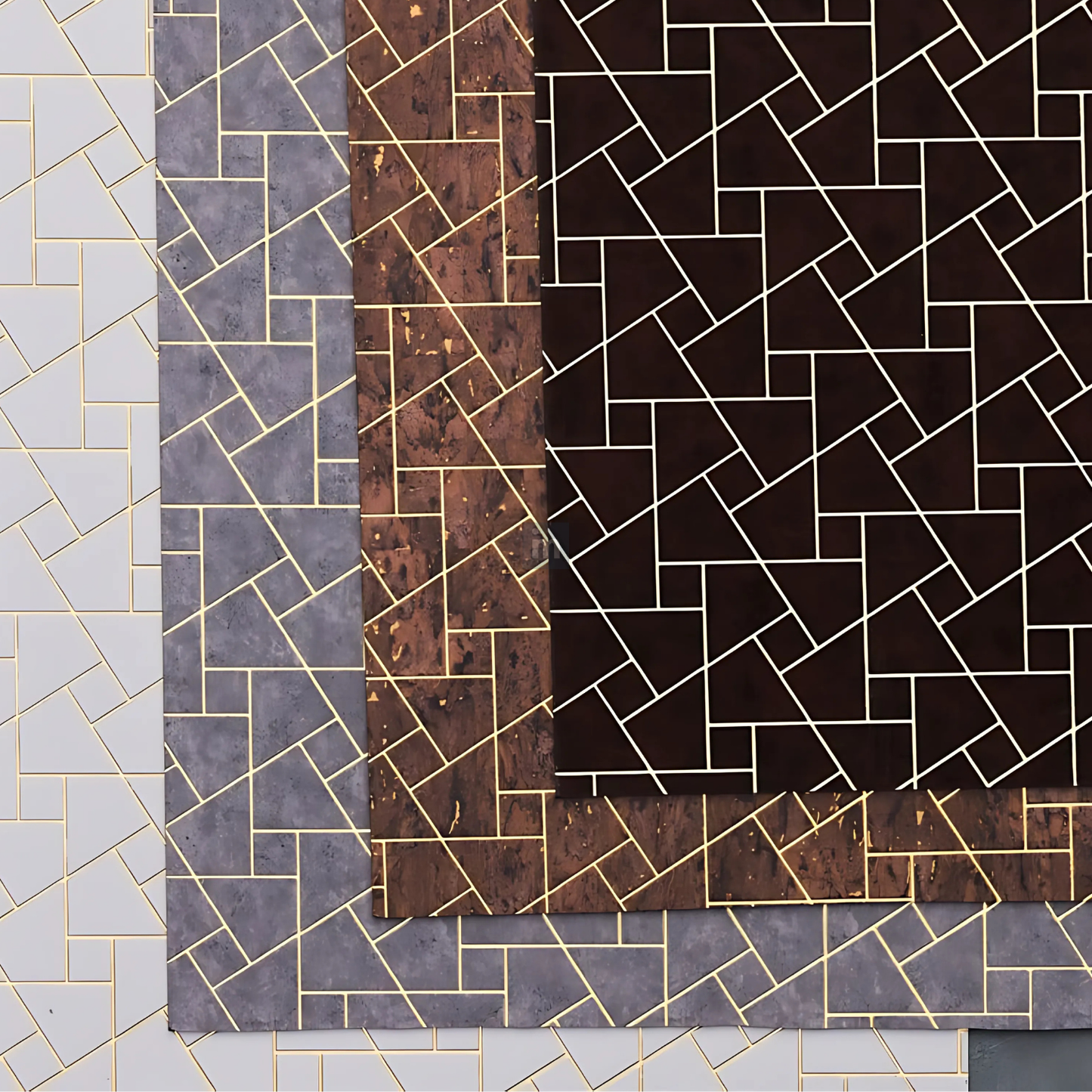 ST 17 - 8FT X 600MM X 4MM - CHARCO CHARM - DECORATIVE CHARCOAL PANELS